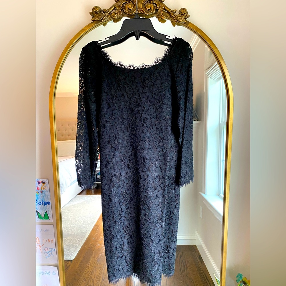 Diane von Furstenberg 'Colleen' Lace Sheath Dress